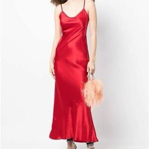 Reformation Parma dress red, size medium